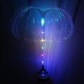 Lampă solară LED RGB, 1,2 V, 300 mAh, IP44, negru