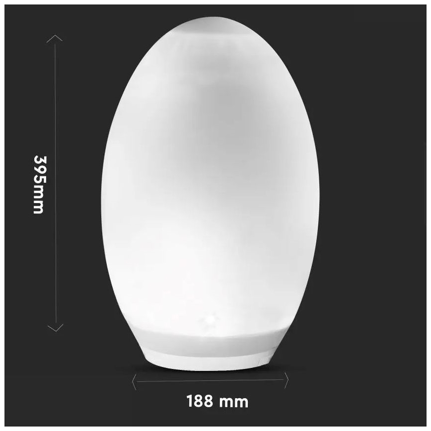 Lampă solară decorativă LED RGB 0,2W/1xAA IP44 500 mAh