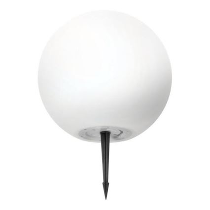 GARDEN BALL Lampă solară LED RGBW reglabilă, 5W/3,7V, 3000K, IP54, 2200 mAh, Ø 40 cm, cu telecomandă