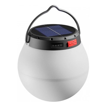 Lampă solară portabilă cu LED, reîncărcabilă și reglabilă LUMINA ORB LED/5V 800 mAh