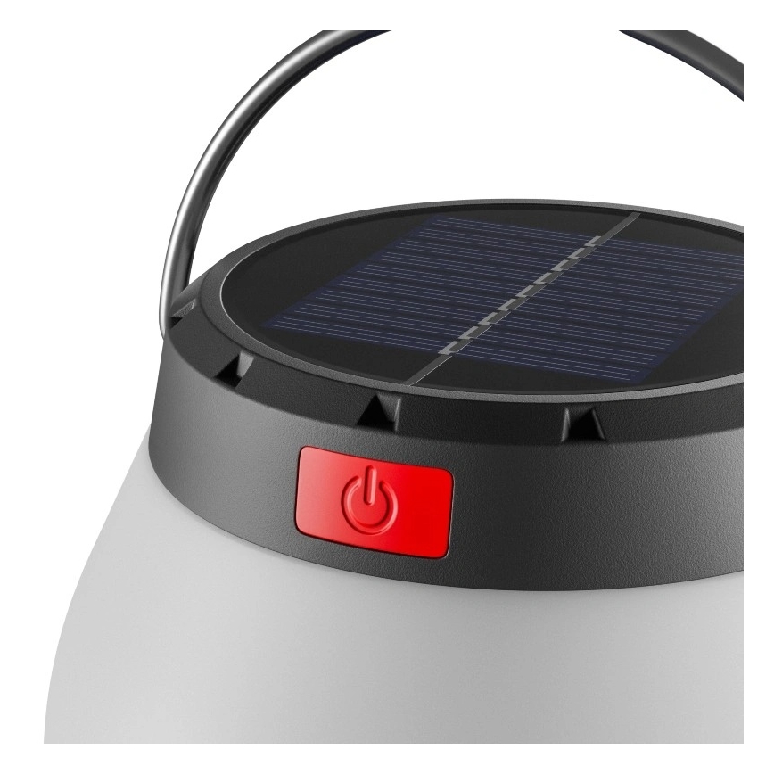 Lampă solară portabilă cu LED, reîncărcabilă și reglabilă LUMINA ORB LED/5V 800 mAh