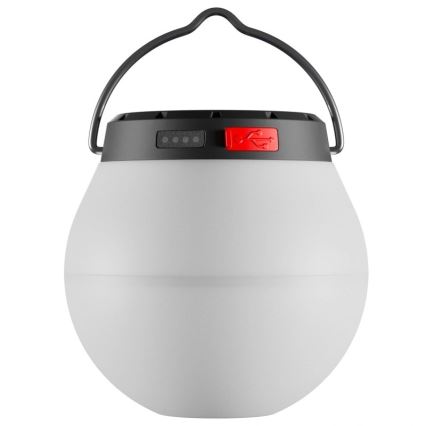 Lampă solară portabilă cu LED, reîncărcabilă și reglabilă LUMINA ORB LED/5V 800 mAh