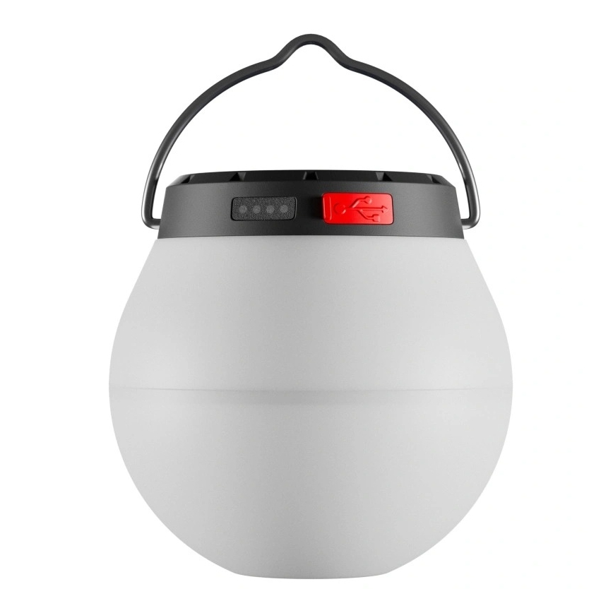 Lampă solară portabilă cu LED, reîncărcabilă și reglabilă LUMINA ORB LED/5V 800 mAh