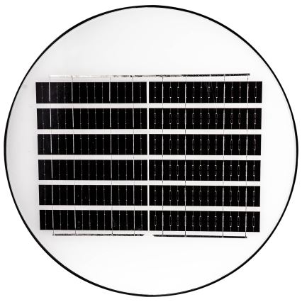 Lampă solară stradală LED reglabilă cu senzor LED/15W/6V 11000 mAh 6500 K IP65 negru + telecomandă