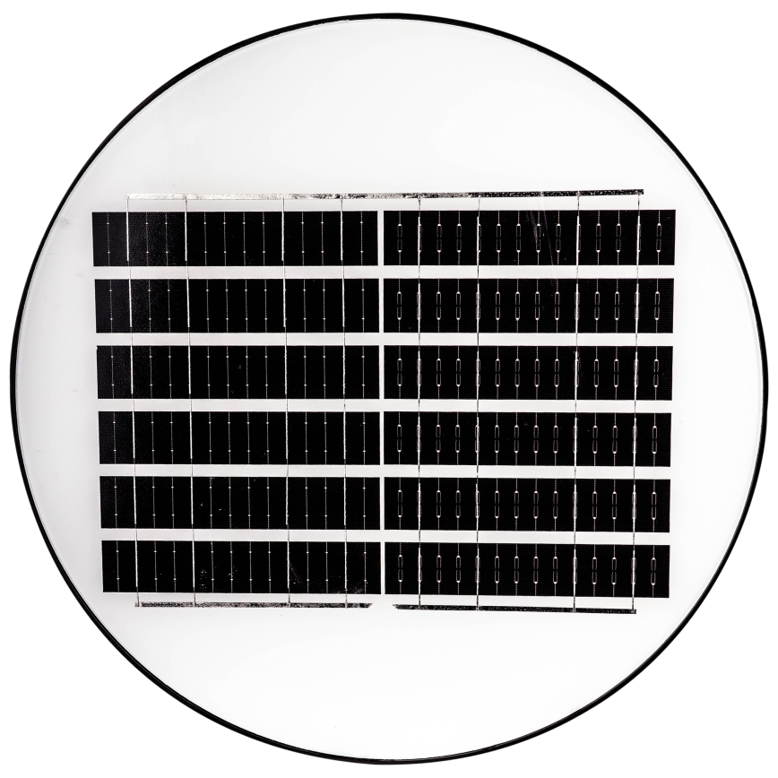 Lampă solară stradală LED reglabilă cu senzor LED/15W/6V 11000 mAh 6500 K IP65 negru + telecomandă