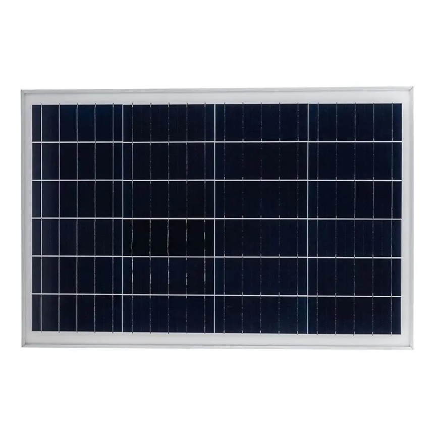 Lampă stradală solară LED reglabilă, LED/50W/6,4V 6000K IP65 50000 mAh + telecomandă