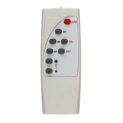 Lampă stradală solară LED reglabilă, LED/50W/6,4V 6000K IP65 50000 mAh + telecomandă
