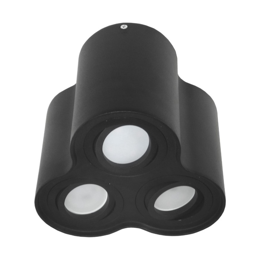Lampă spot BAROCO 3xGU10/30W/230V negru