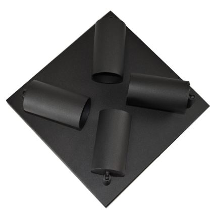 Lampă spot FILO 4xGU10/30W/230V negru/auriu