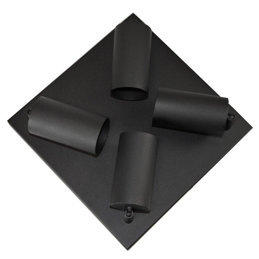 Lampă spot FILO 4xGU10/30W/230V negru/auriu