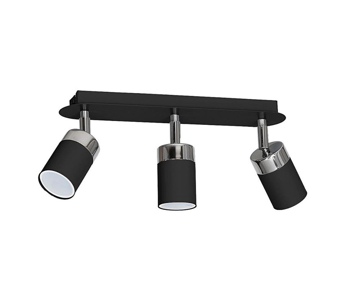 Lampa spot JOKER 3xGU10/8W/230V negru