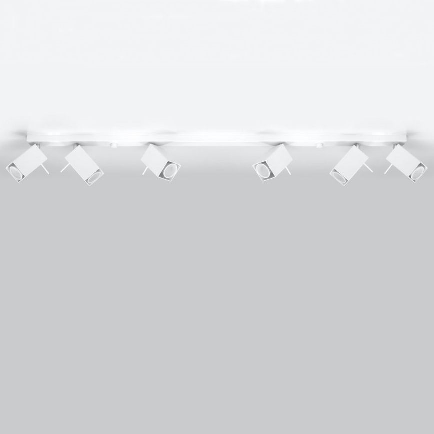 Lampă spot MERIDA 6xGU10/40W/230V alb