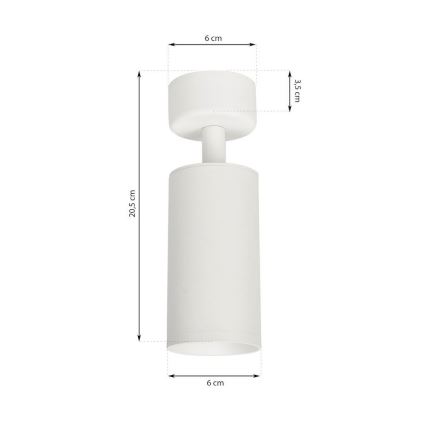 Lampă spot MICA 1xGU10/25W/230V