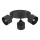 Lampă spot PARKLA, 3 x E27, 15 W, 230 V, negru
