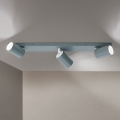 Lampă spot PENN, 3 x GU10, 13 W, 230 V, gri