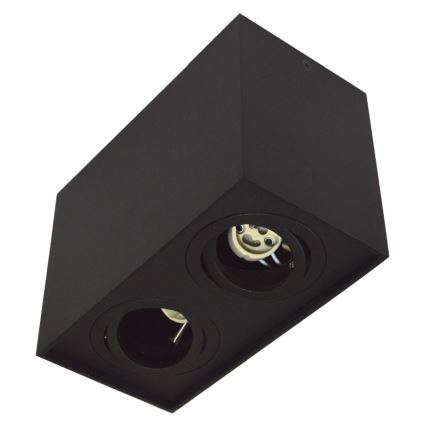 Lampă spot SIROCO 2xGU10/30W/230V negru