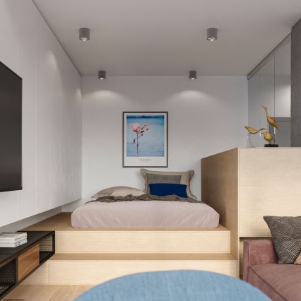 Lampă spot TIUBE 1xGU10-AR111/40W/230V