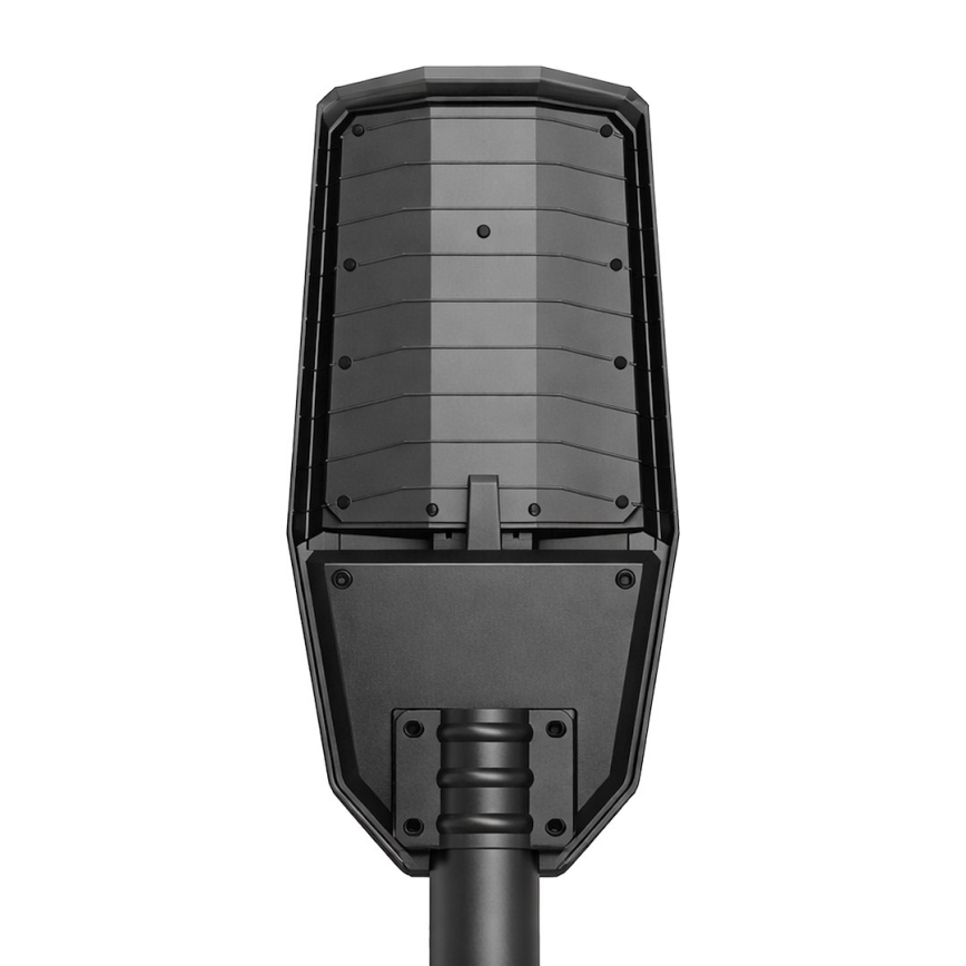 Lampă stradală LED reglabilă cu senzor și panou solar KOBRA LED/400W/3,2V 24000 mAh IP65 antracit + telecomandă