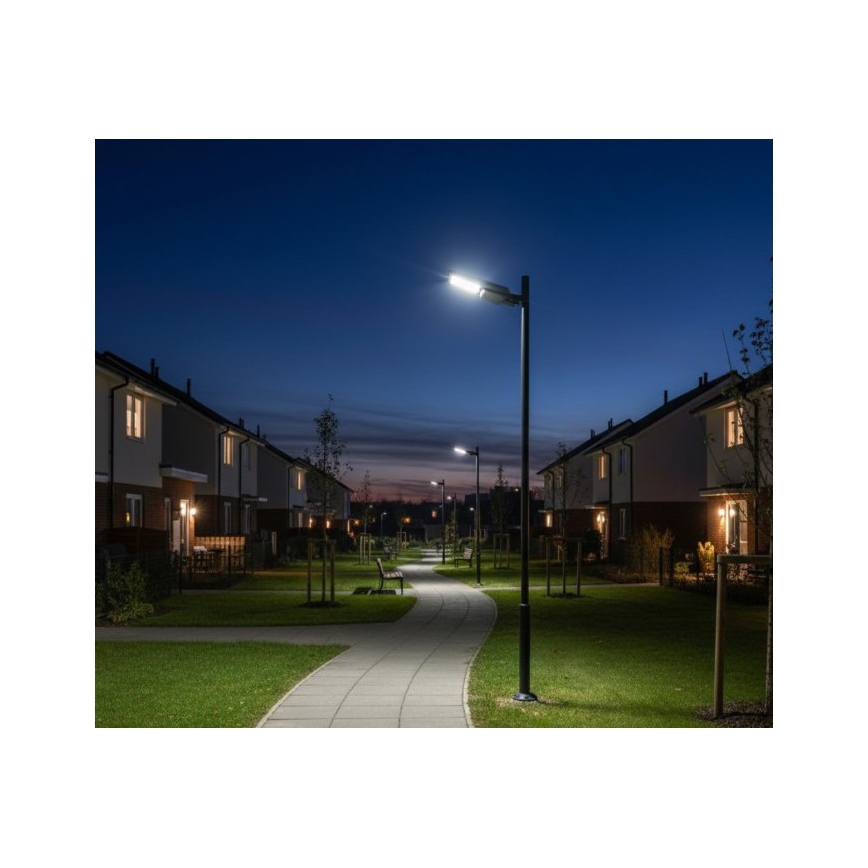 Lampă stradală solară cu senzor STREET LED/20W/7,4V 3000/4000/6000K IP65 5400 mAh