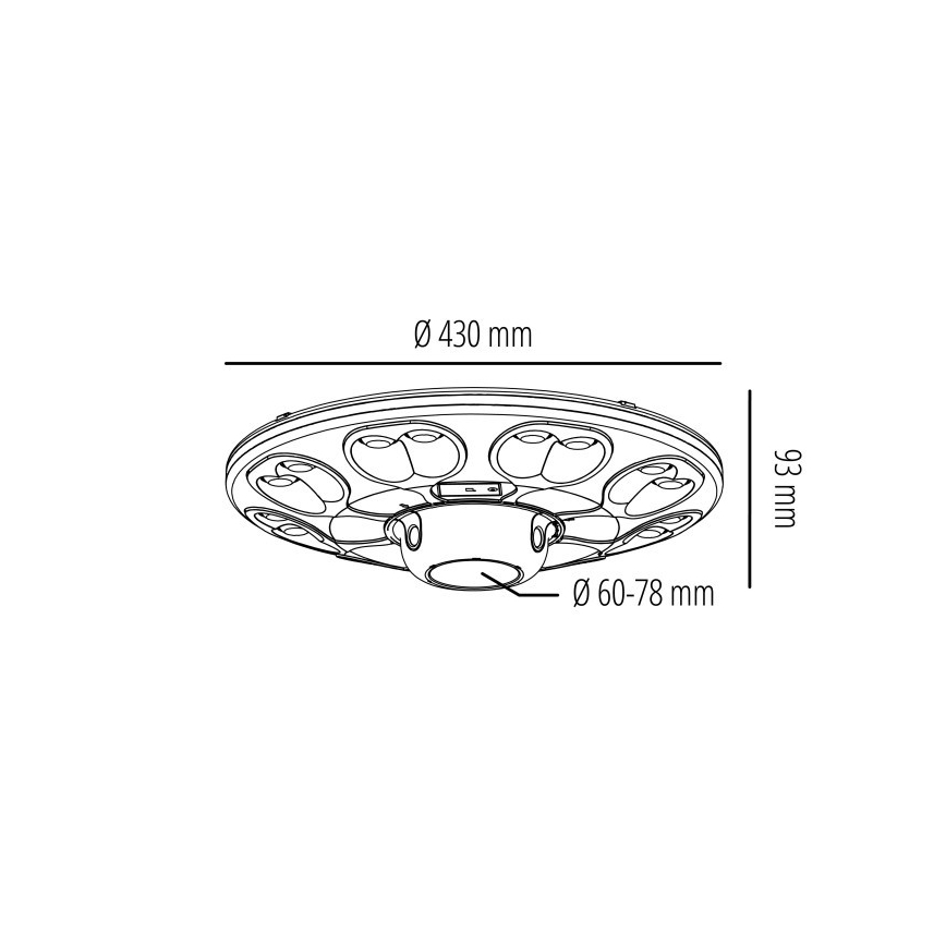 Lampă stradală solară LED cu senzor LUVIA, 15W, 3,2V, 4000K, IP54, 5400 mAh + telecomandă