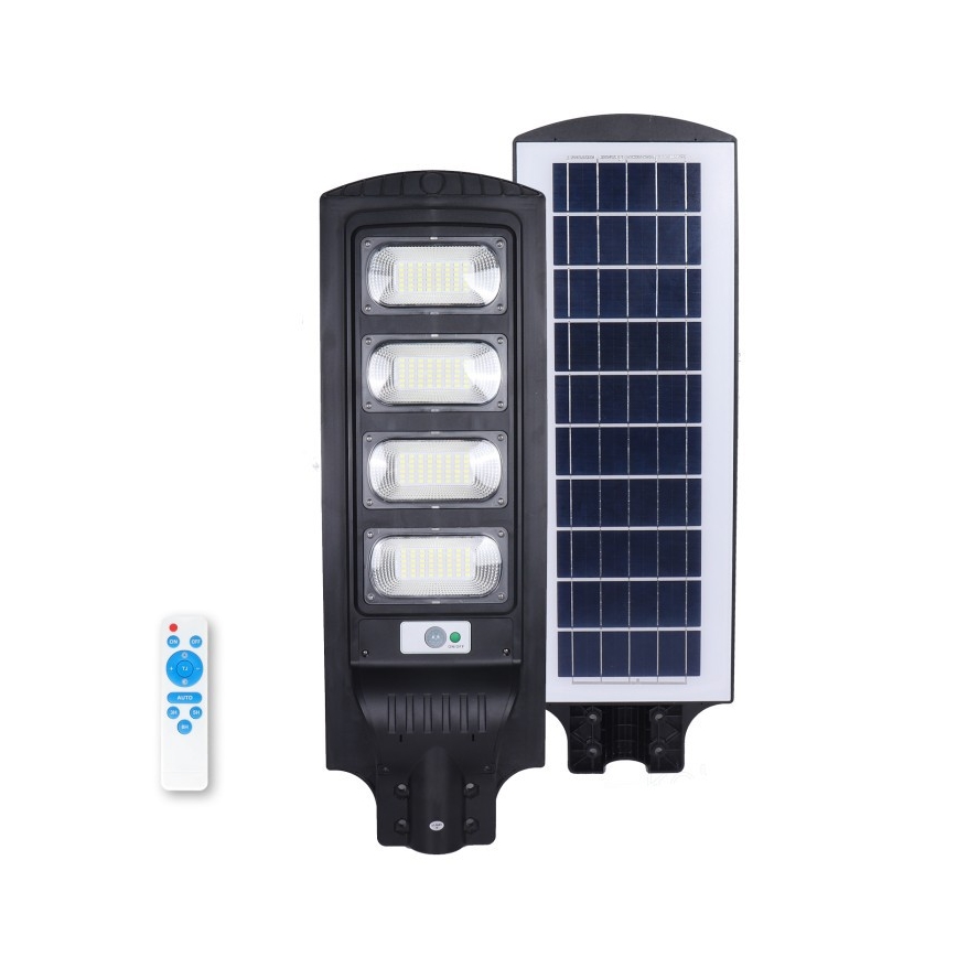 Lampă stradală solară LED reglabilă cu senzor URBI, 11W, 3,2V, 6500K, 15000 mAh, IP54 + telecomandă