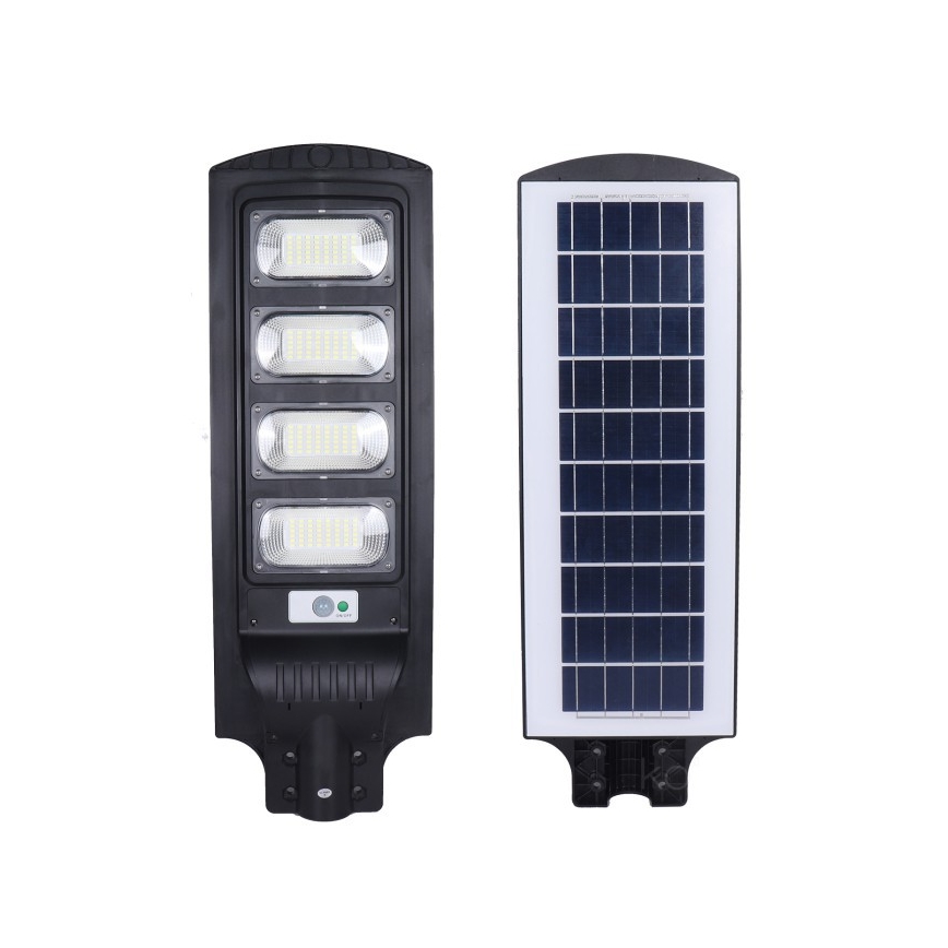 Lampă stradală solară LED reglabilă cu senzor URBI, 11W, 3,2V, 6500K, 15000 mAh, IP54 + telecomandă