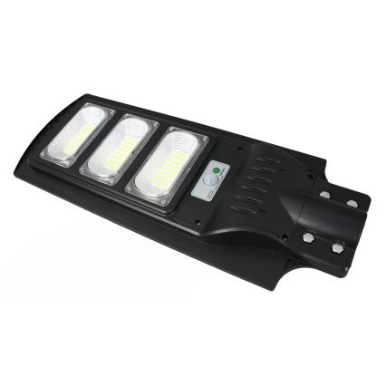 Lampă stradală solară LED cu senzor STREET LED/10W/3,2V 10000 mAh IP65 + telecomandă