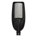 Lampă stradală solară LED dimabilă cu senzor VENICE LED/50W/3,2V 4000 mAh IP65 neagră + telecomandă