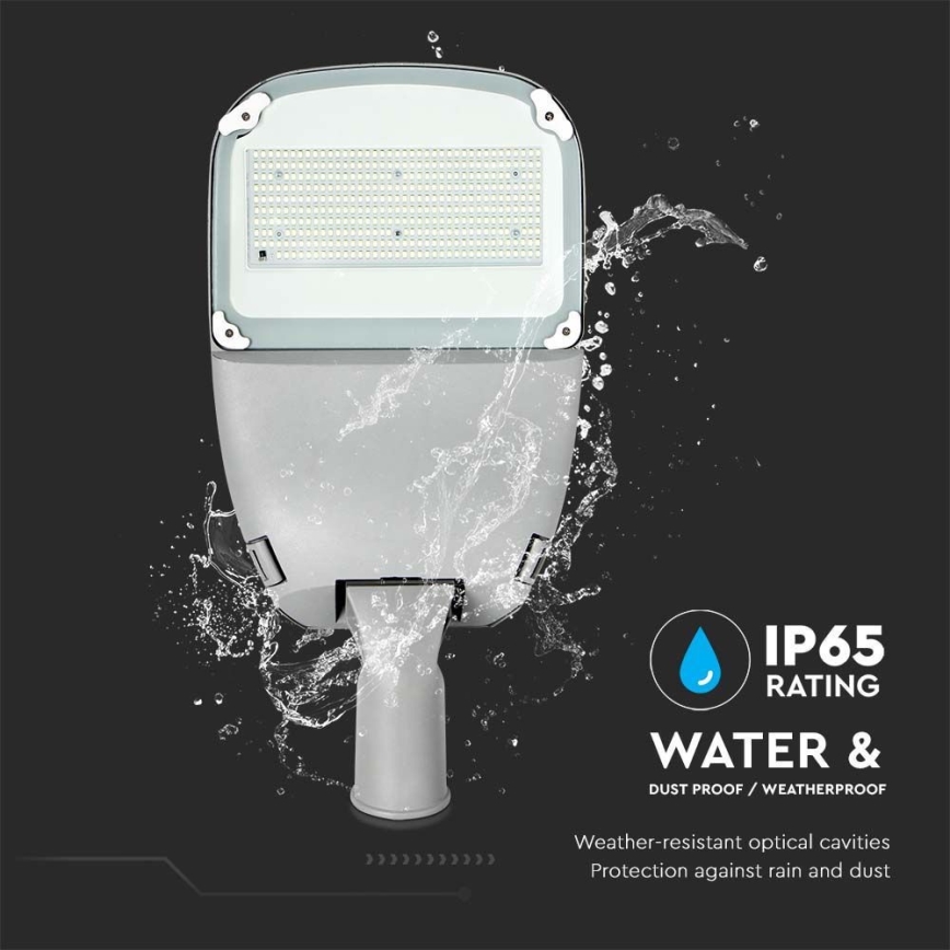 Lampă stradală solară LED reglabilă SAMSUNG CHIP LED/50W/6,4V 4000K IP65 30000 mAh + telecomandă