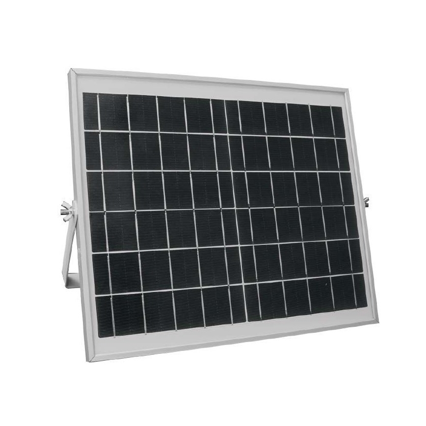 Lampă stradală solară LED reglabilă SAMSUNG CHIP LED/50W/6,4V 4000K IP65 30000 mAh + telecomandă