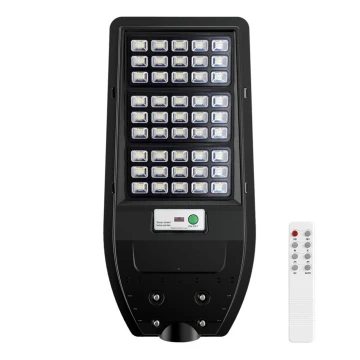 Lampă stradală solară LED VIA 100W/10000 mAh 3,2V 6000K IP54 + telecomandă