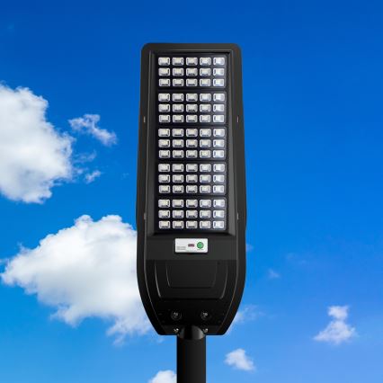 Lampă stradală solară LED VIA 200W/20000 mAh 3,2V 6000K IP54 + telecomandă