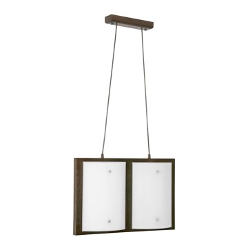 Lampa suspendata 2xE27/60W/230V