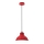 Lampa suspendata ALTAR 1xE27/60W roșu
