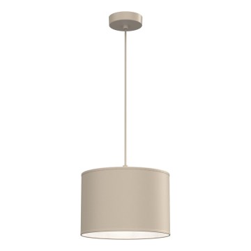 Lampă suspendată cu cablu ARDEN 1xE27/15W/230V Ø 25 cm, bej