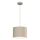 Lampă suspendată cu cablu ARDEN 1xE27/15W/230V Ø 25 cm, bej