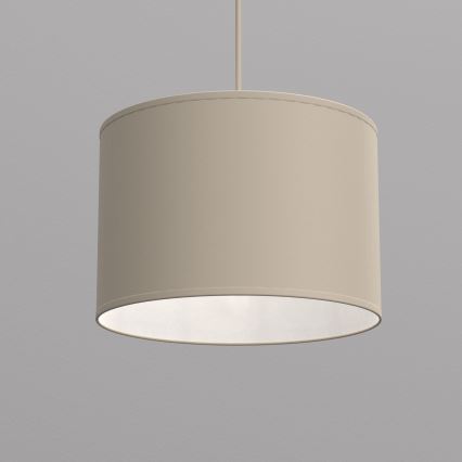 Lampă suspendată cu cablu ARDEN 1xE27/15W/230V Ø 25 cm, bej