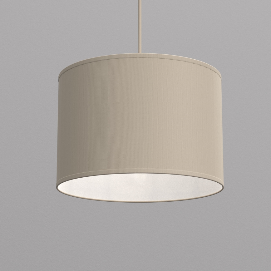 Lampă suspendată cu cablu ARDEN 1xE27/15W/230V Ø 25 cm, bej