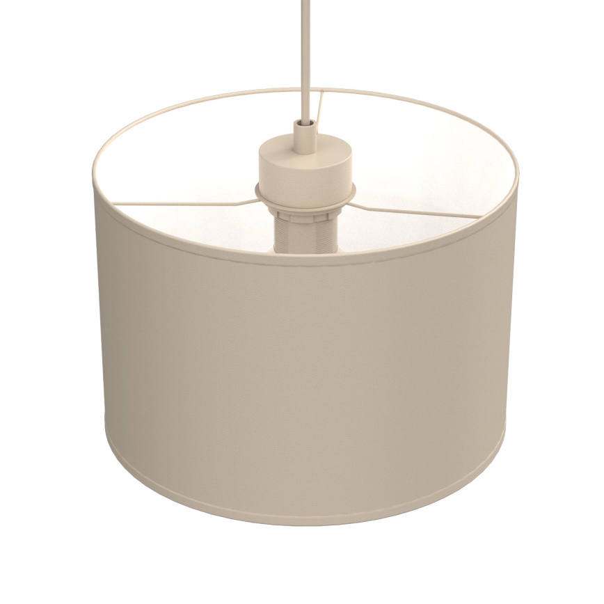 Lampă suspendată cu cablu ARDEN 1xE27/15W/230V Ø 25 cm, bej