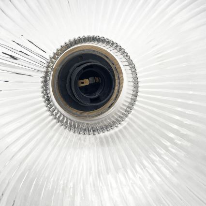 Lampă suspendată cu cablu ASTA 1x E27/60W/230V Ø 28 cm, stejar