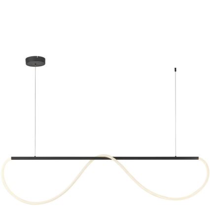 Lampă suspendată LED pe cablu MELECA, 36W, 230V, 3000/4000/6000K, 160 cm, negru