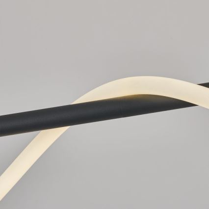 Lampă suspendată LED pe cablu MELECA, 36W, 230V, 3000/4000/6000K, 160 cm, negru