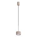 Lampă suspendată pe cablu AURA 1xGX53/10W/230V taupe