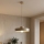 Lampă suspendată pe cablu KIVI 1xE27/15W/230V bej