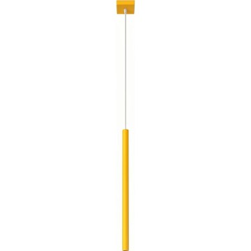 Lampă suspendată pe cablu PASTELO 1xG9/8W/230V galbenă
