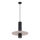 Lampă suspendată pe cablu PELTA 1xGU10/10W/230V negru/crem