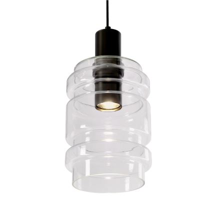 Lampă suspendată pe cablu RADON 1xE27/40W/230V transparentă