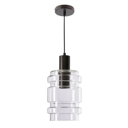 Lampă suspendată pe cablu RADON 1xE27/40W/230V transparentă