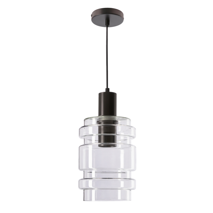 Lampă suspendată pe cablu RADON 1xE27/40W/230V transparentă