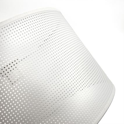 Lampă suspendată pe cablu SIRJA PLISADO, 1xE27/15W/230V, Ø 35 cm, albă